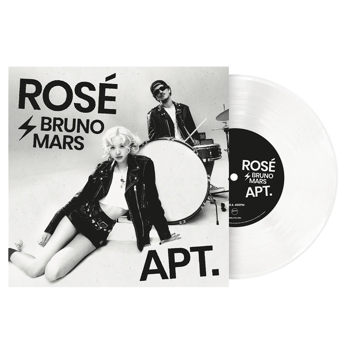 Rosé (BLACKPINK) APT. (7” single) (white)