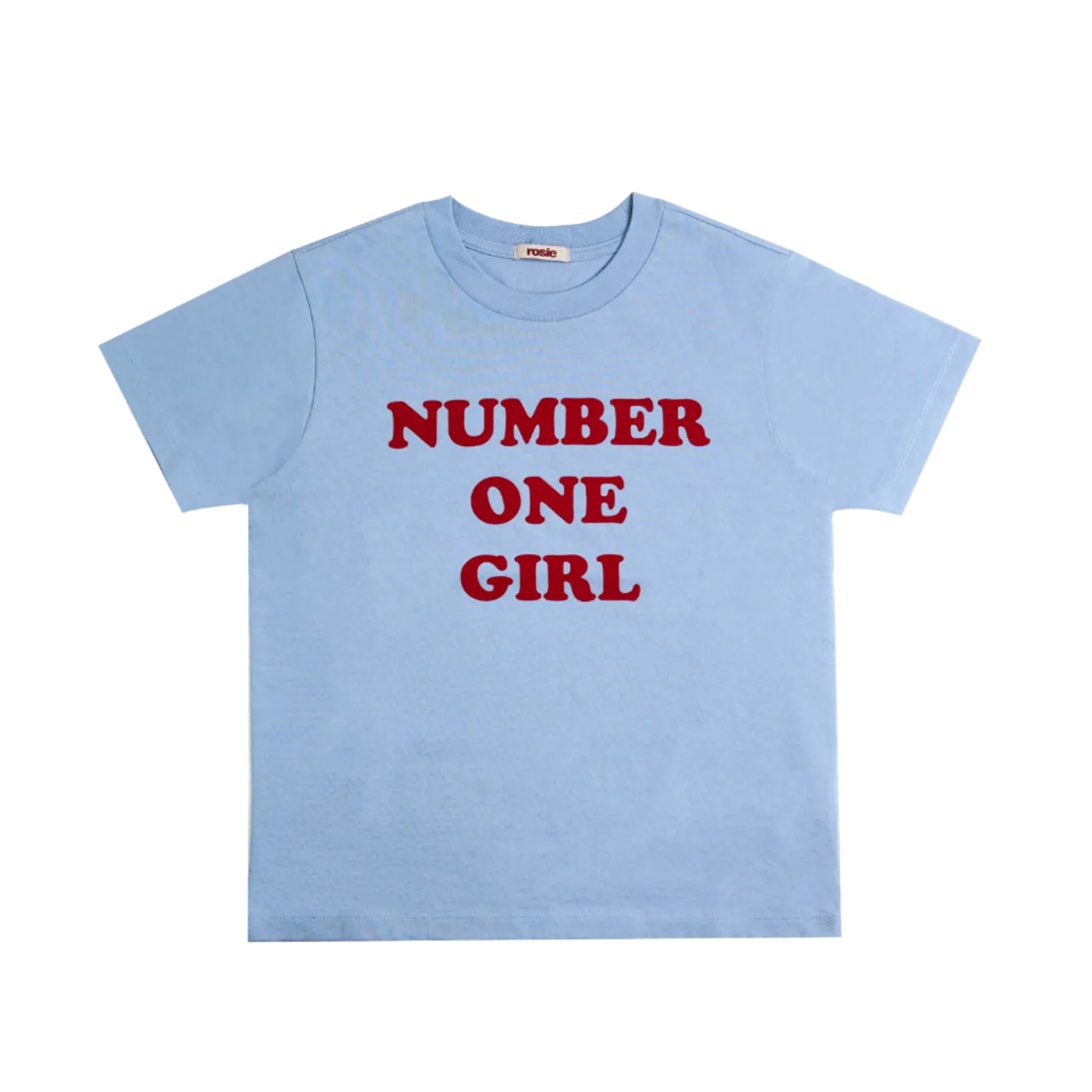 Rosé (BLACKPINK) number one girl blue t-shirt