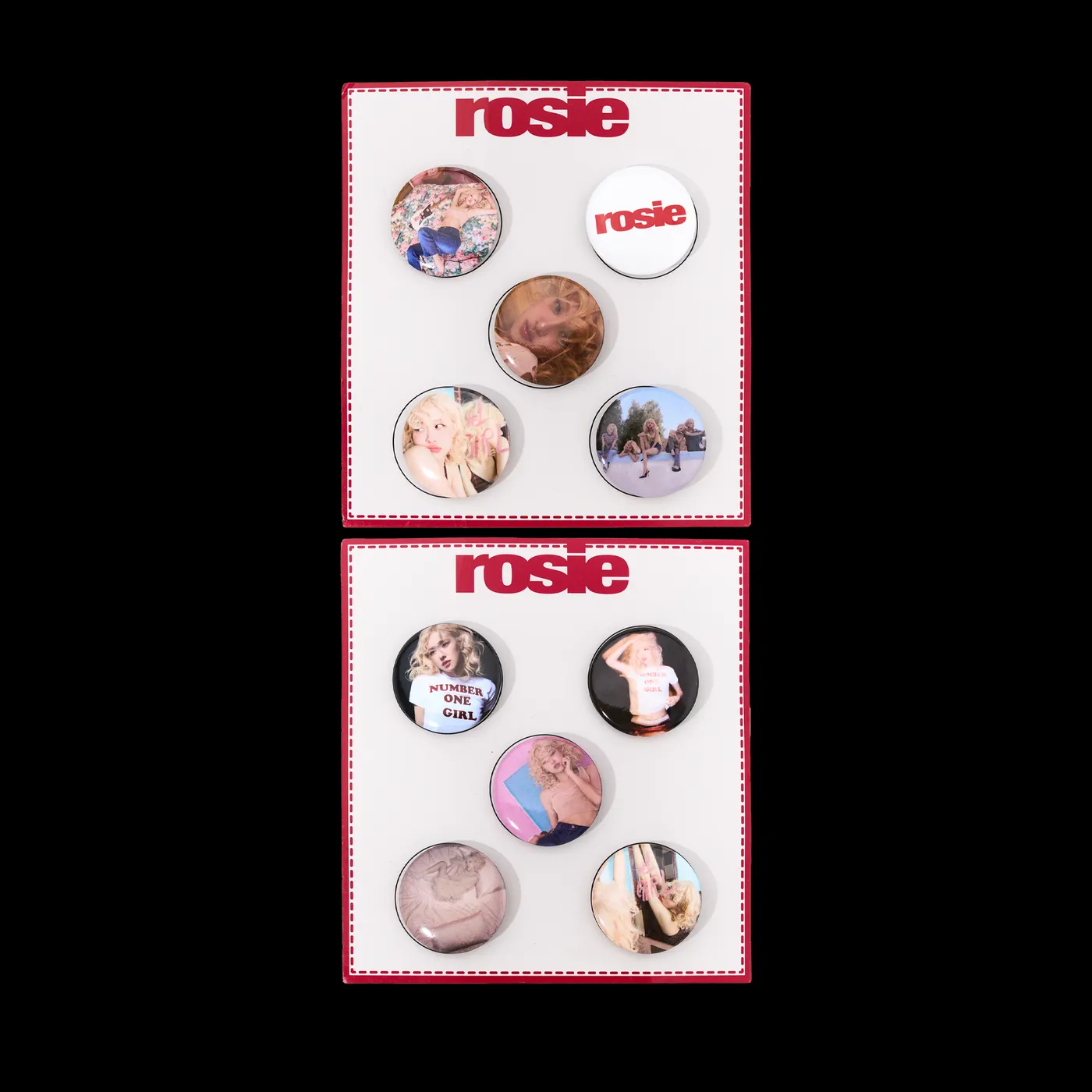 Rosé (BLACKPINK) pin button set