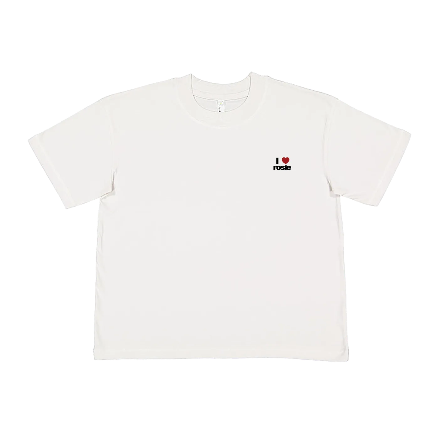 Rosé (BLACKPINK) ‘i heart rosie’ white t-shirt