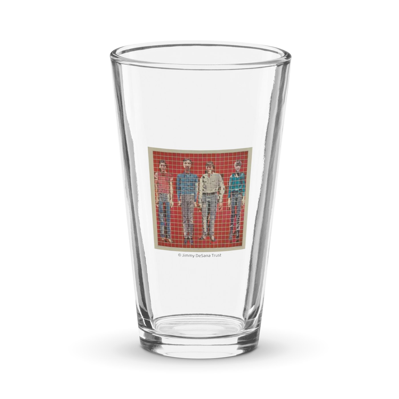 Talking Heads More Songs About Food and Building Pint Glass