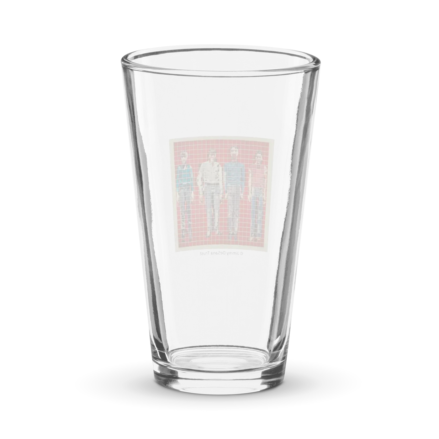 Talking Heads More Songs About Food and Building Pint Glass