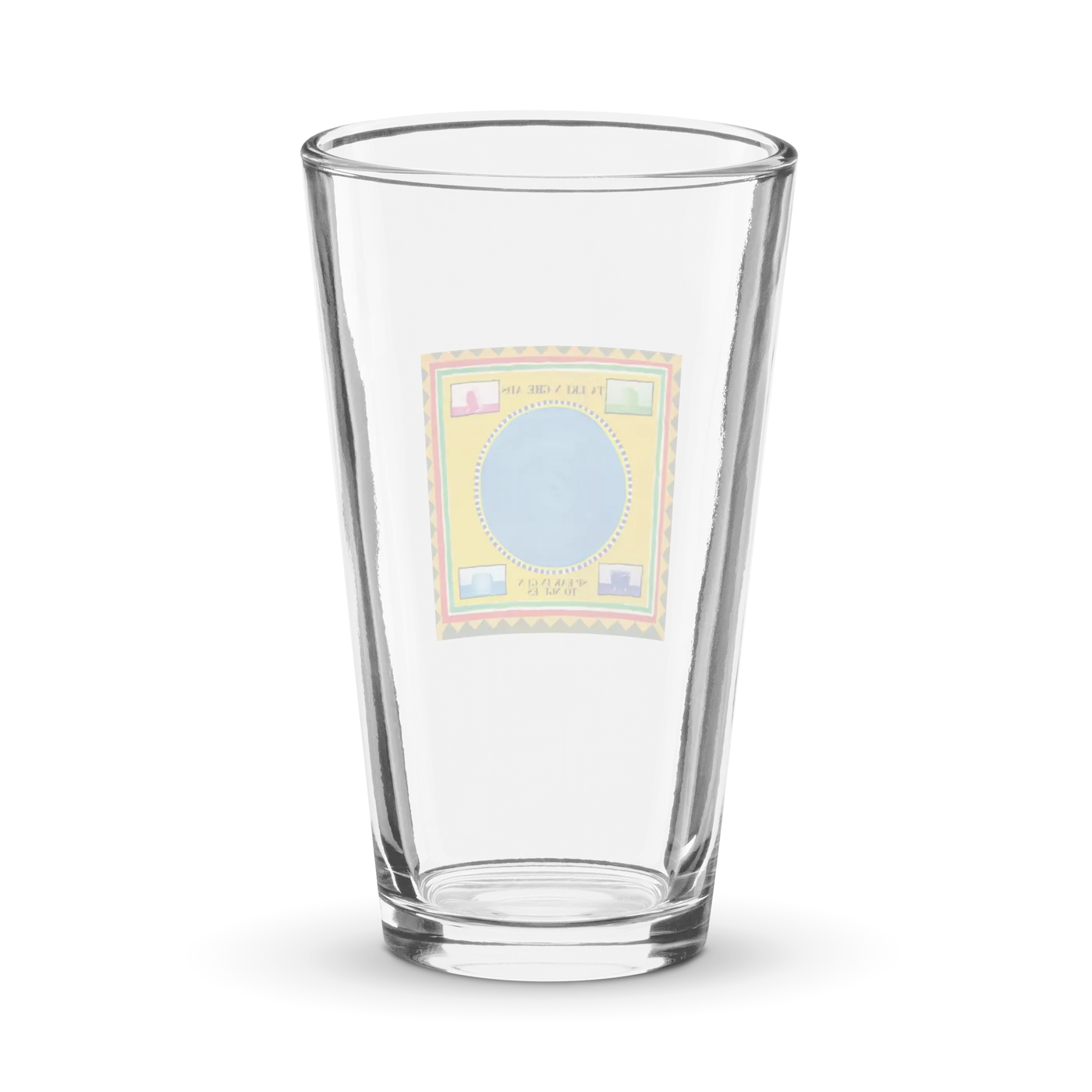 Talking Heads Speaking In Tongues Pint Glass