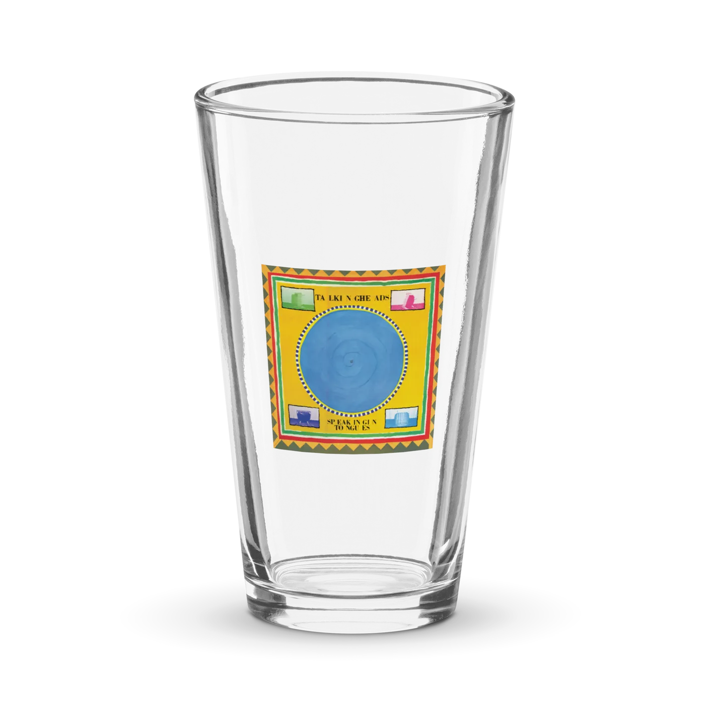 Talking Heads Speaking In Tongues Pint Glass