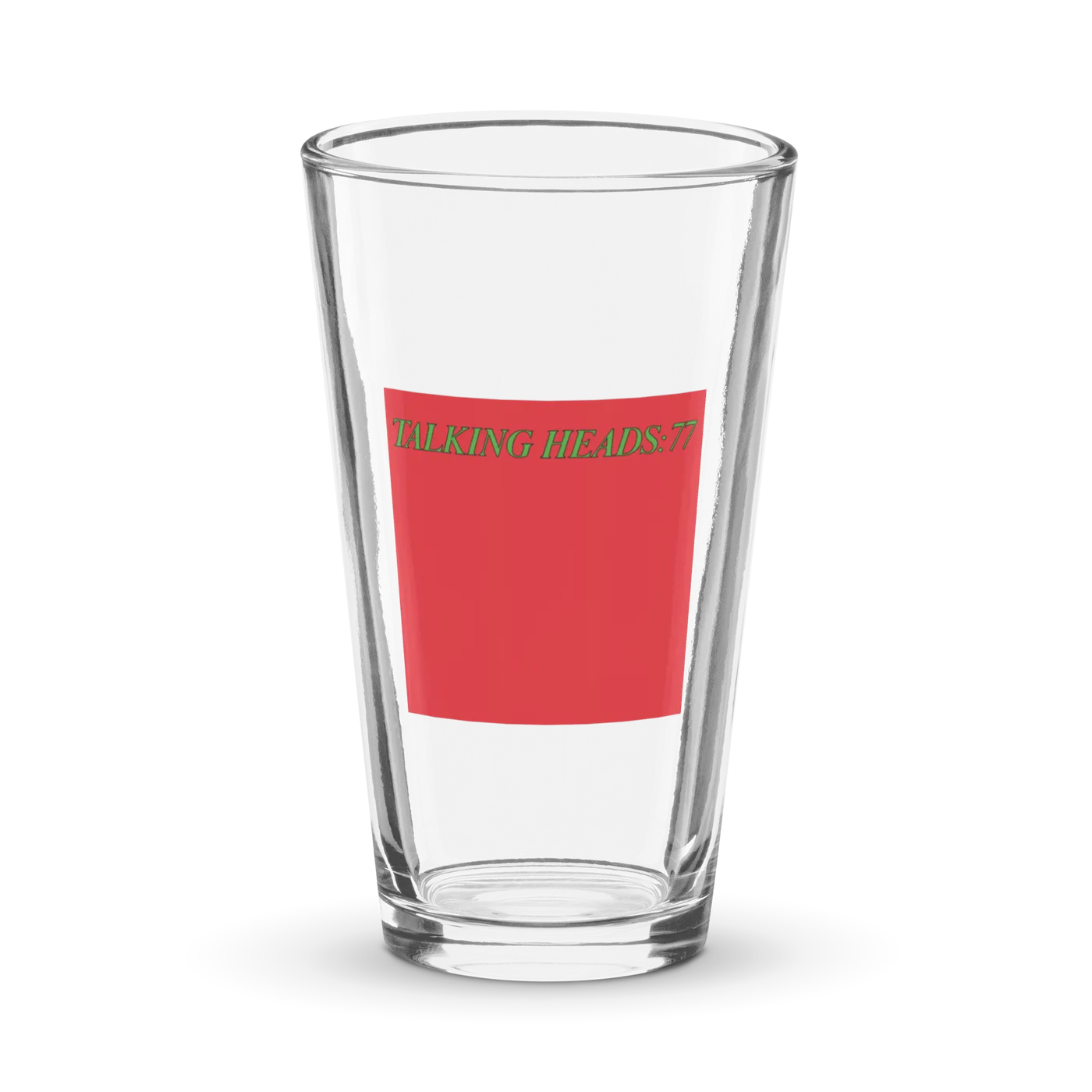 Talking Heads: 77 Pint Glass