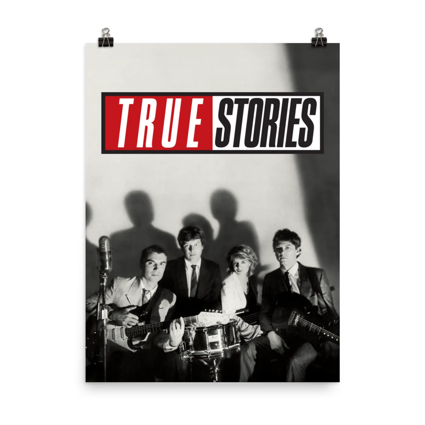 Talking Heads True Stories Band Poster