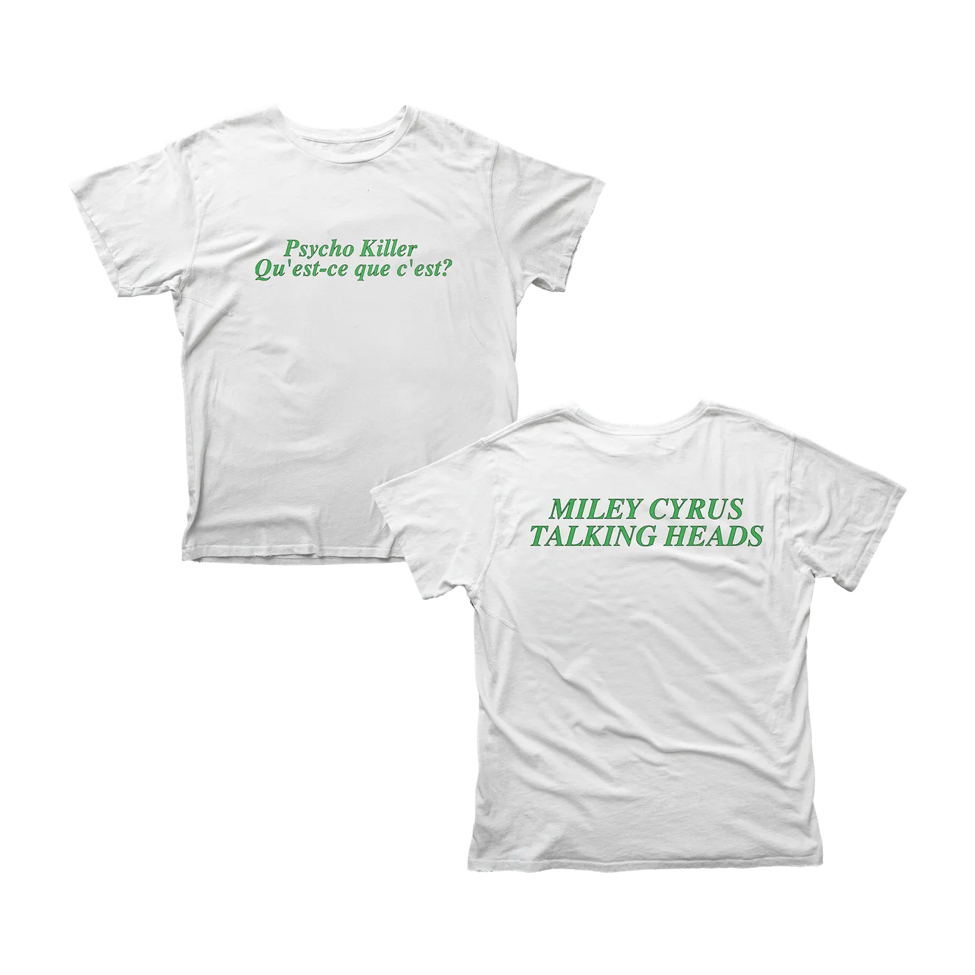 Talking Heads x Miley Psycho Killer T-Shirt