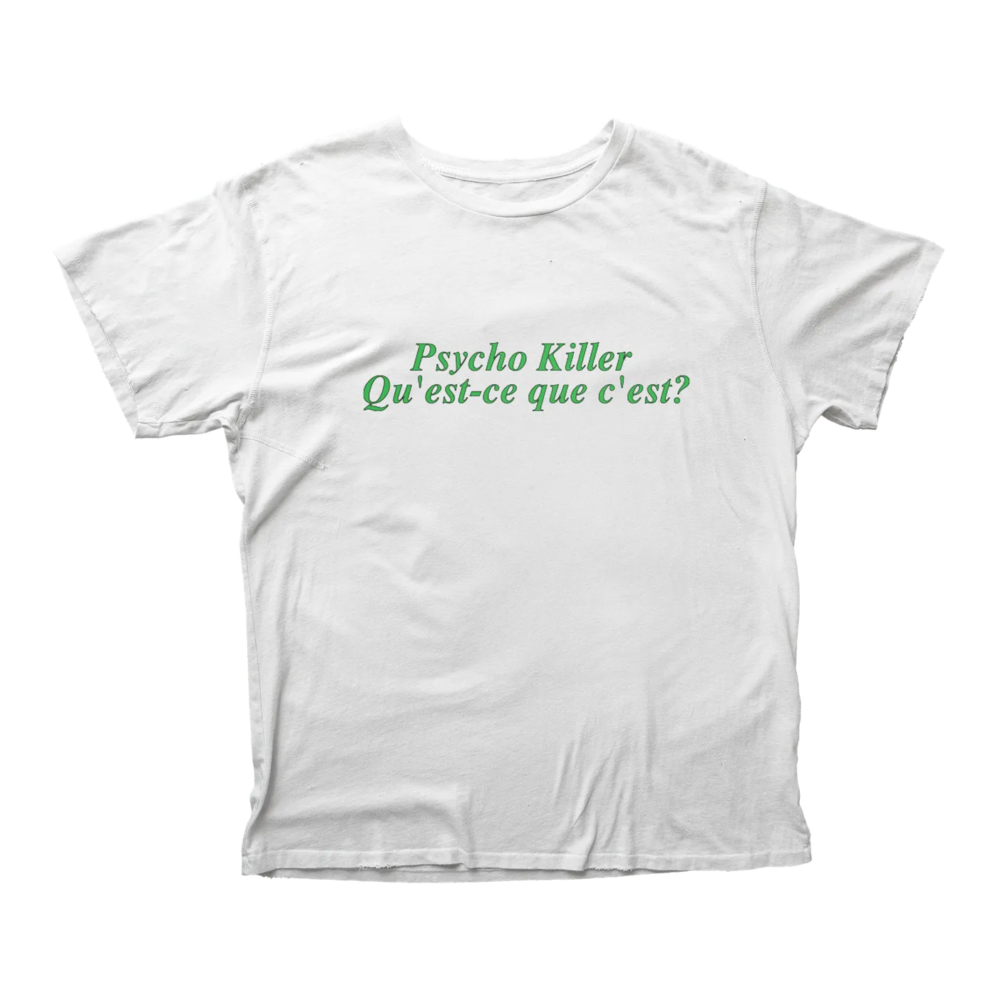 Talking Heads x Miley Psycho Killer T-Shirt