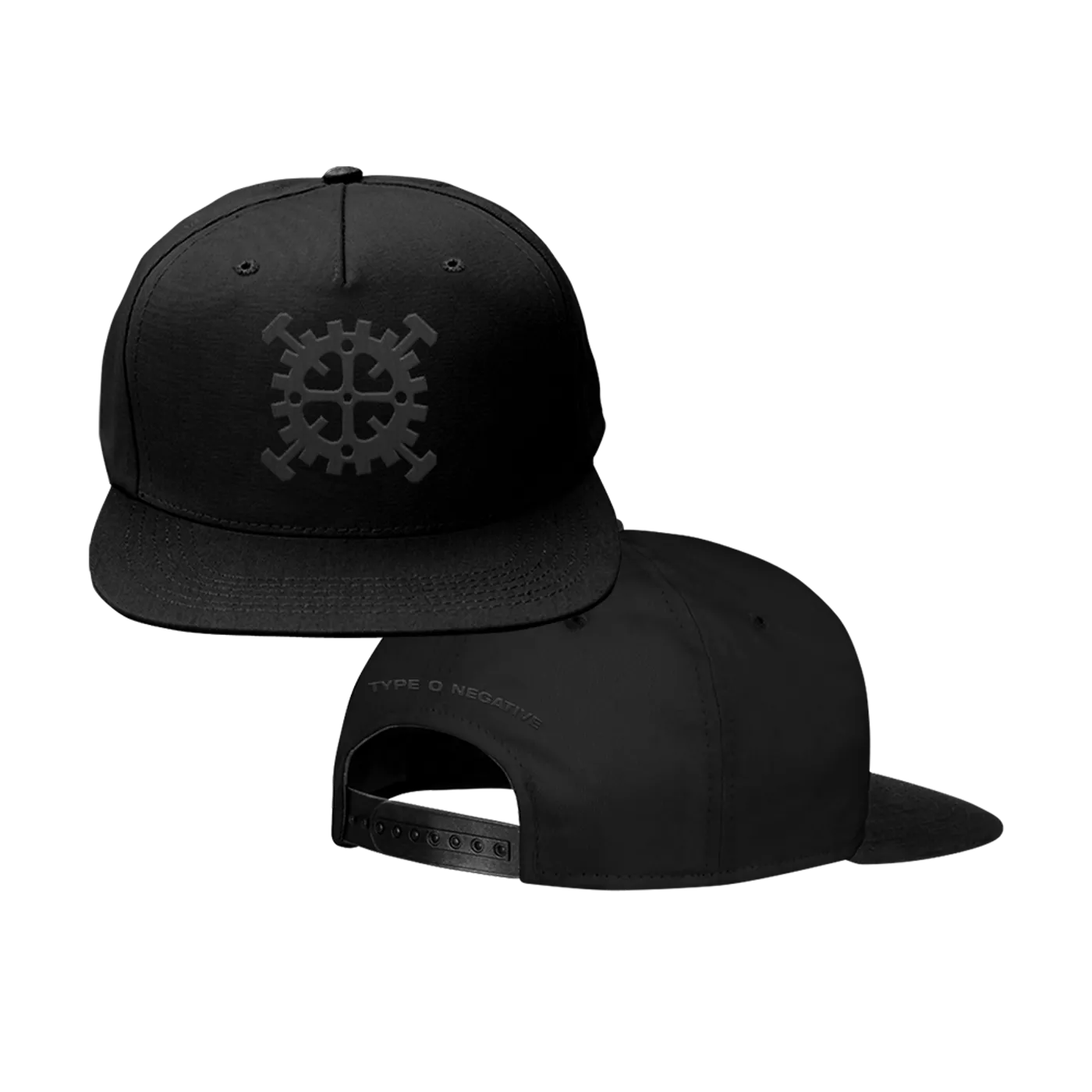 Type O Negative Gear Logo Snapback Hat