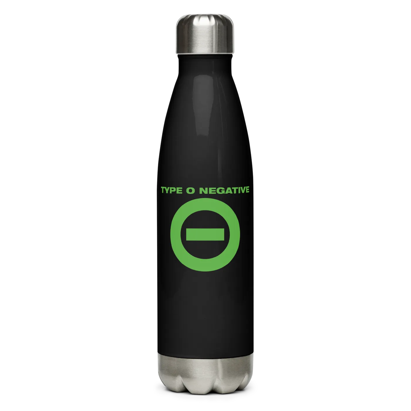 Type O Negative Donut Logo Water Bottle