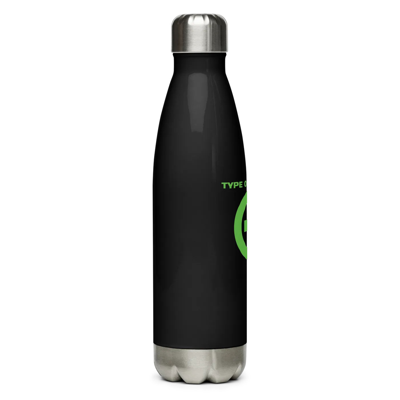 Type O Negative Donut Logo Water Bottle
