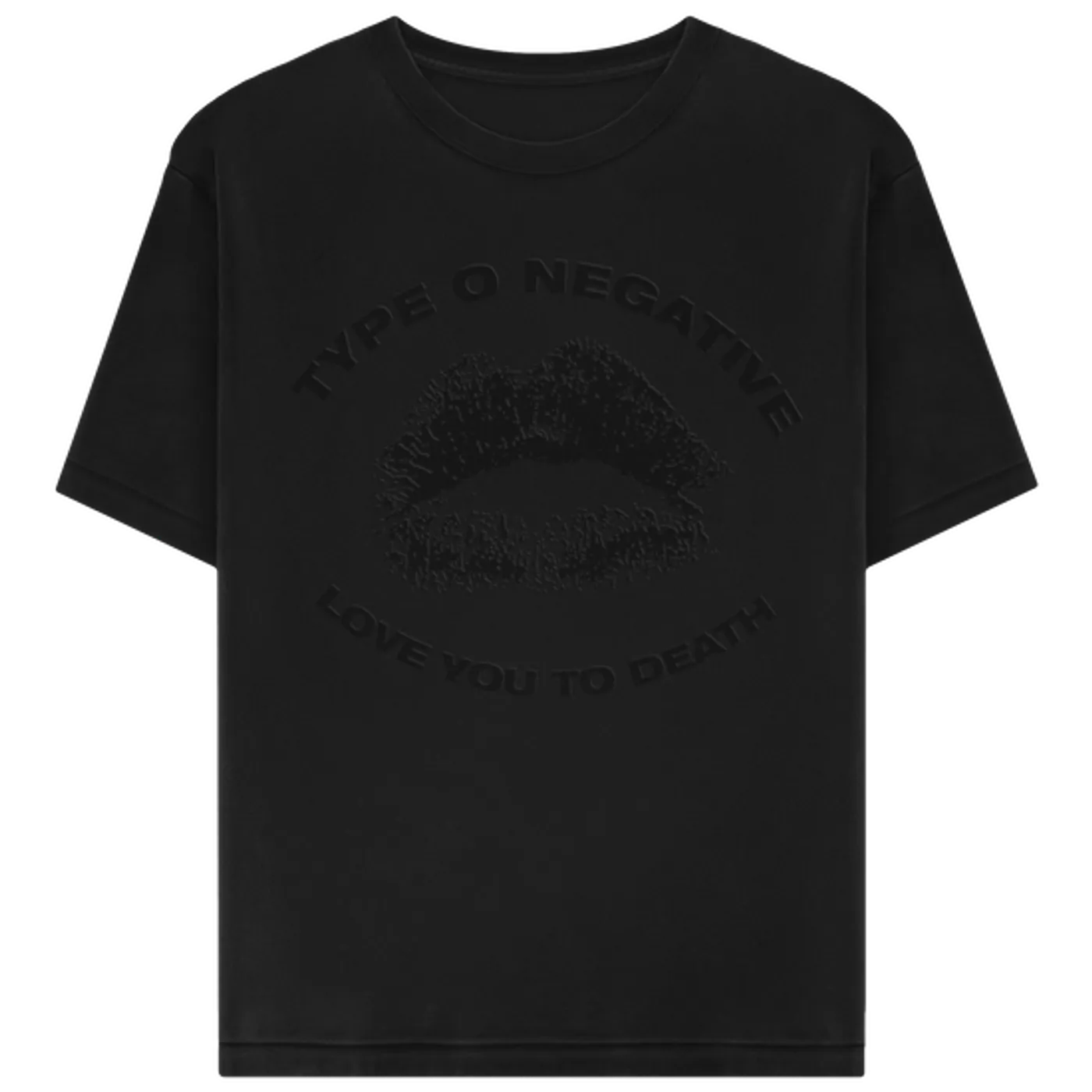 Type O Negative Black on Black Love You To Death T-Shirt