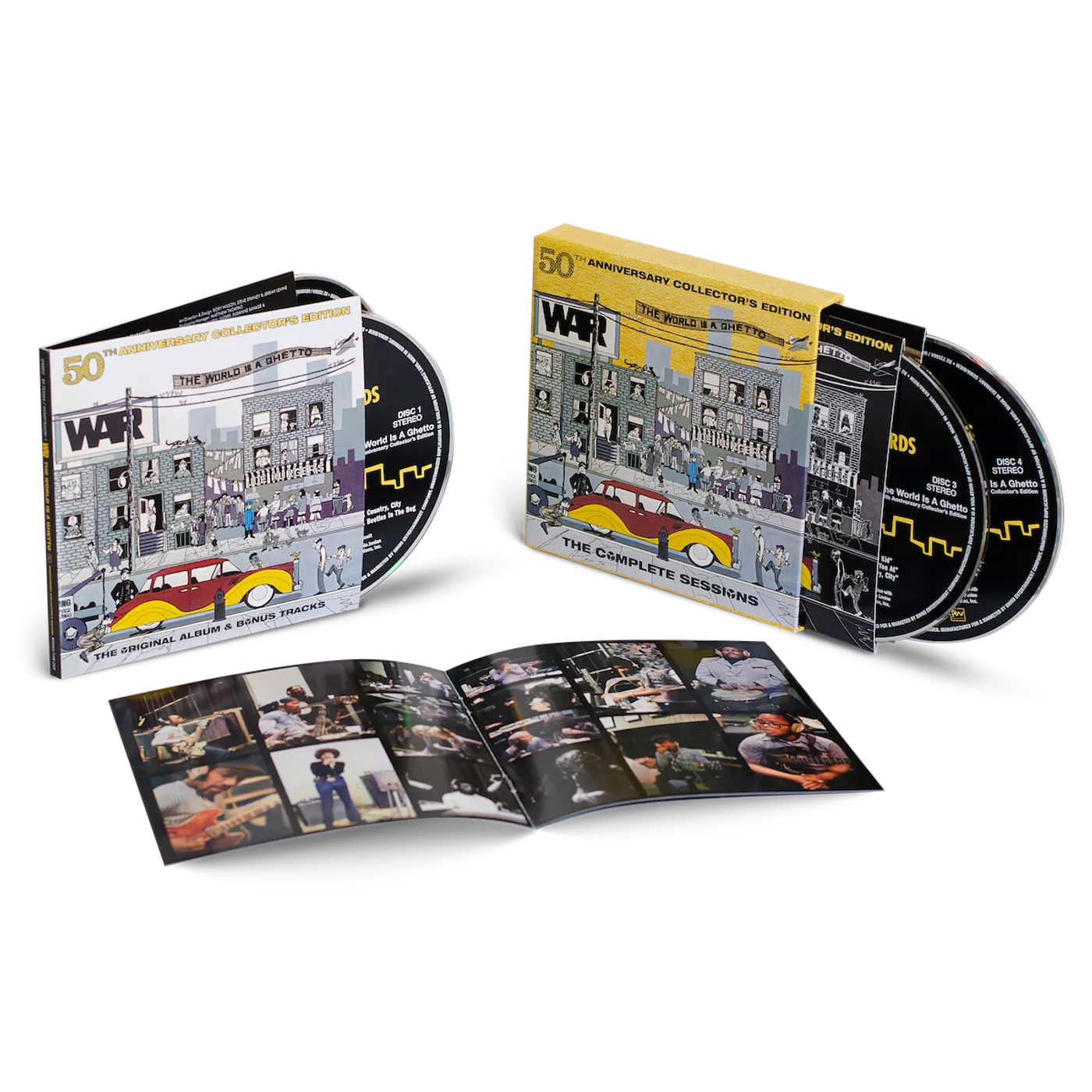 War The World Is A Ghetto: The Complete Sessions 4CD Box Set