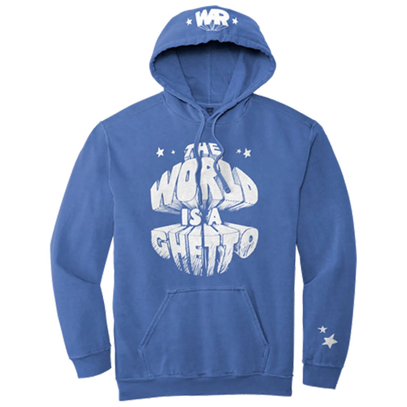 War The World Is A Ghetto Comic Stars Hoodie