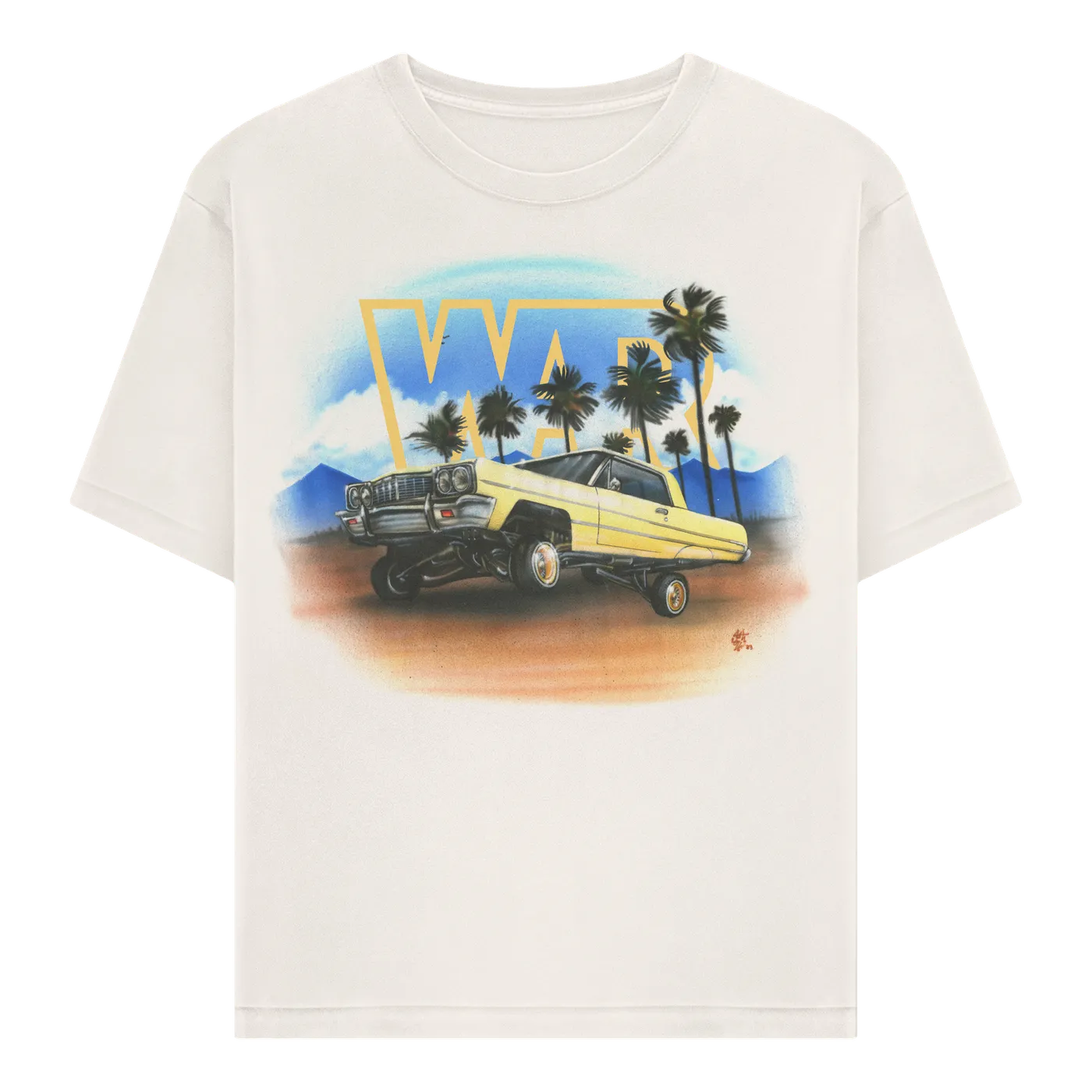 War Low Rider Airbrush T-Shirt