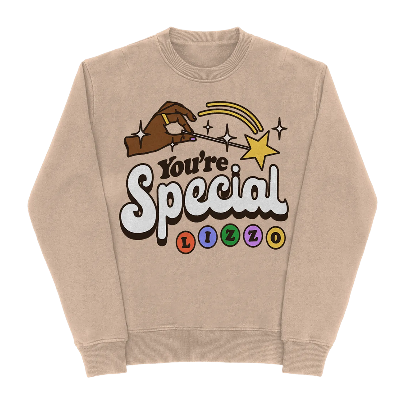 Lizzo Sasha Be Fluting Homecoming Crewneck