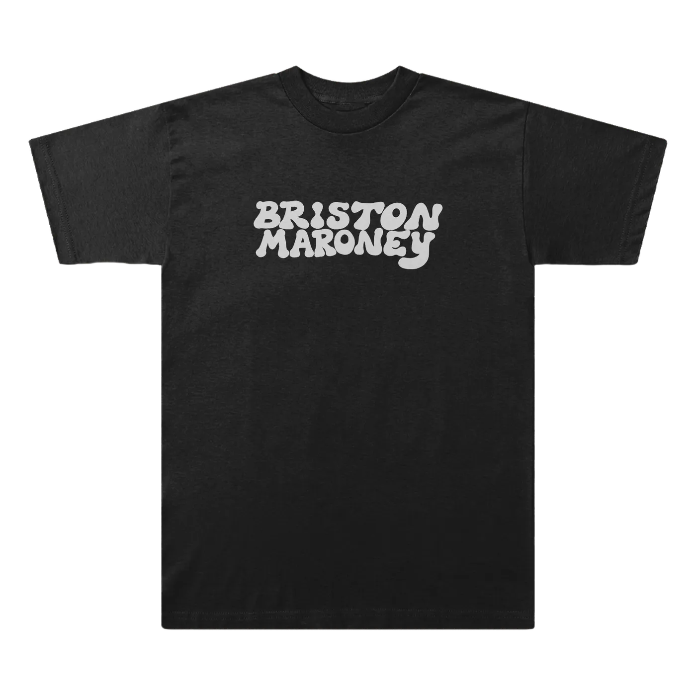 Briston Maroney Black Briston Vintage Logo Tee