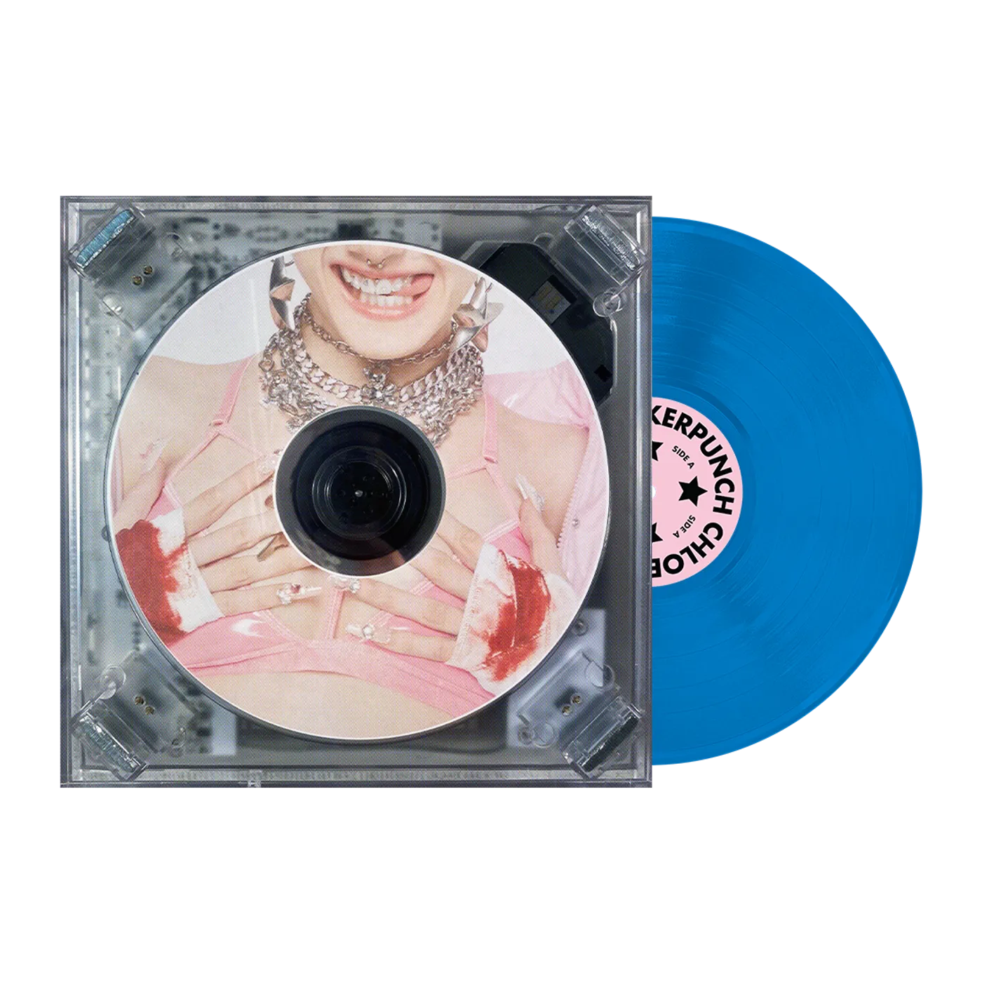 chloe moriondo SUCKERPUNCH Opaque Light Blue Vinyl