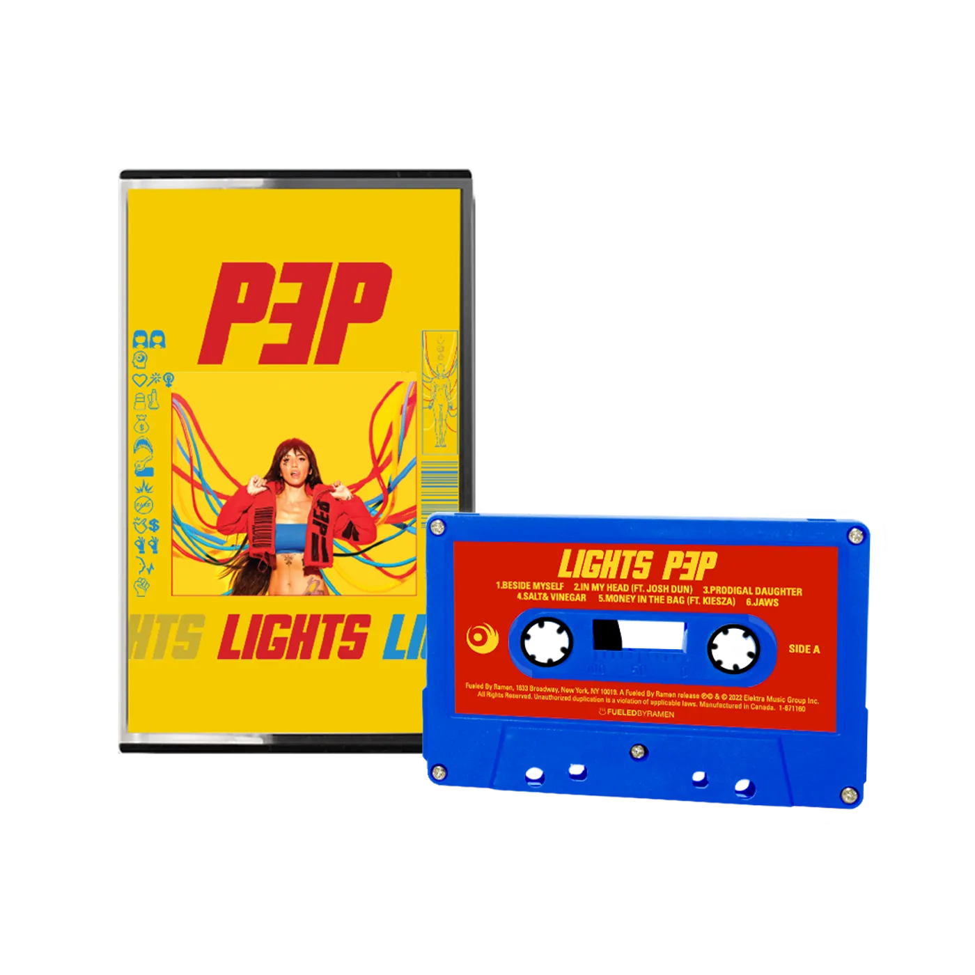 Lights  PEP Blue Cassette