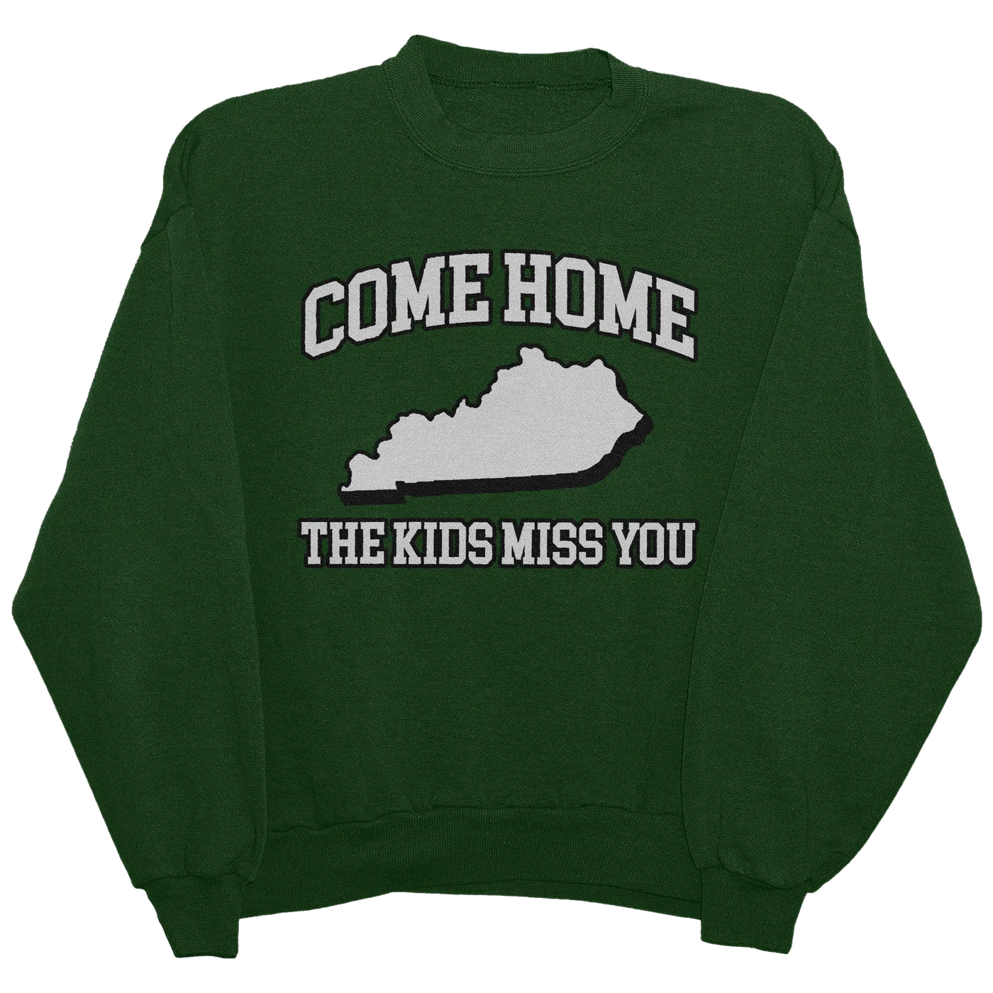 Jack Harlow KY Outline Green Crewneck