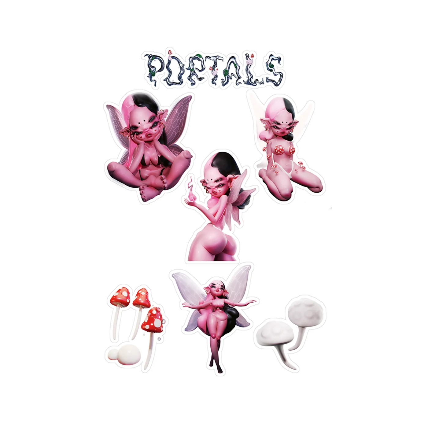 Melanie Martinez Portals Sticker Sheet