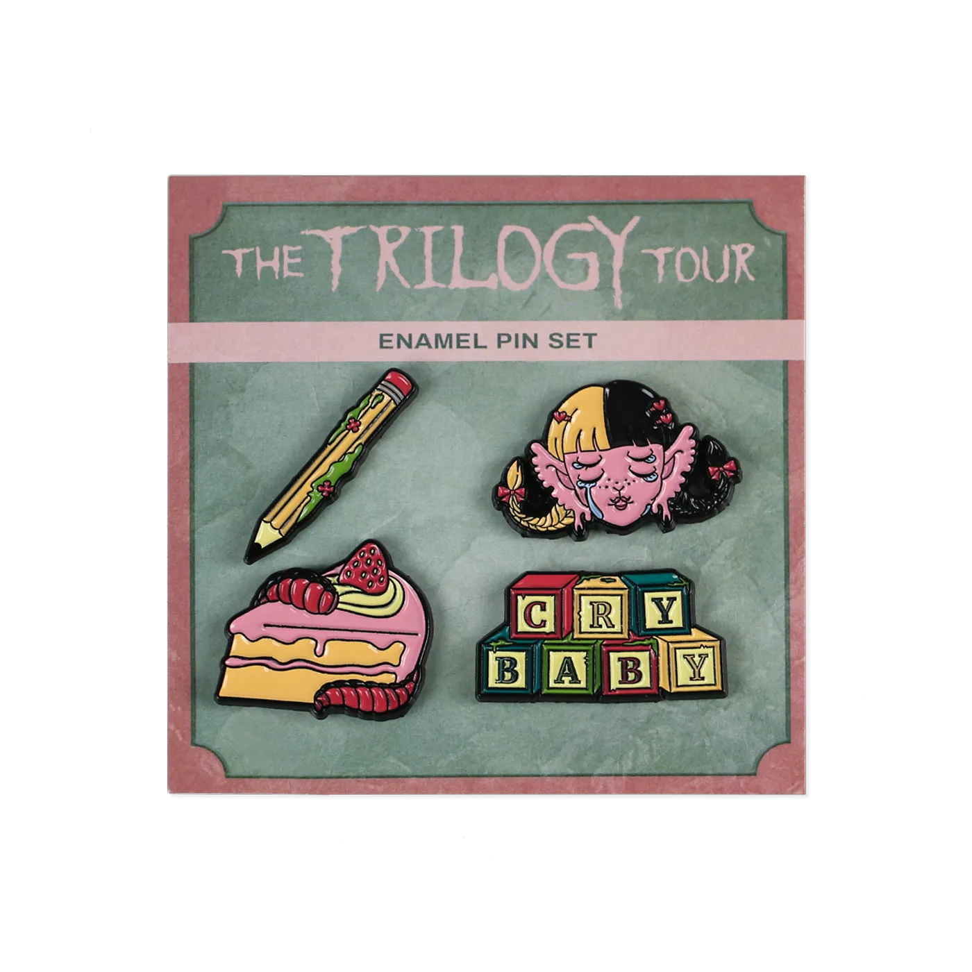 Melanie Martinez Trilogy Enamel Pin Set
