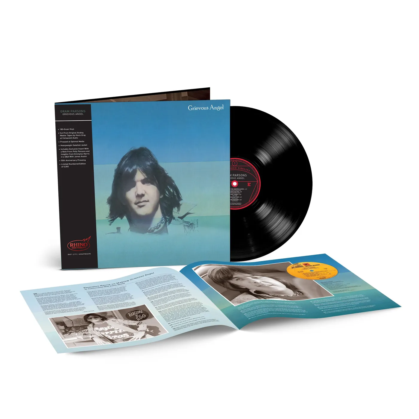 Gram Parsons Grievous Angel (Rhino High Fidelity) (Vinyl)