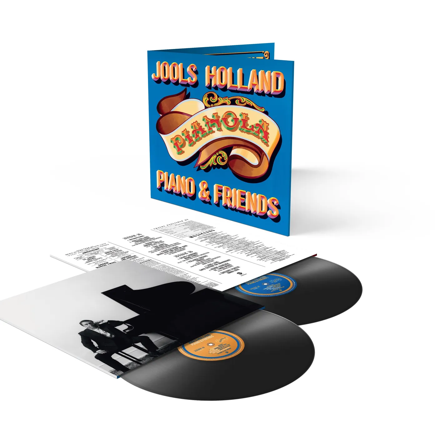 Jools Holland Pianola. PIANO & FRIENDS (Vinyl)