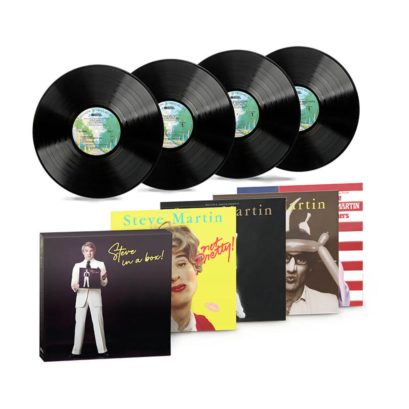Steve Martin Steve In A Box: The Warner Years (1977-1981) (4LP) (Vinyl)