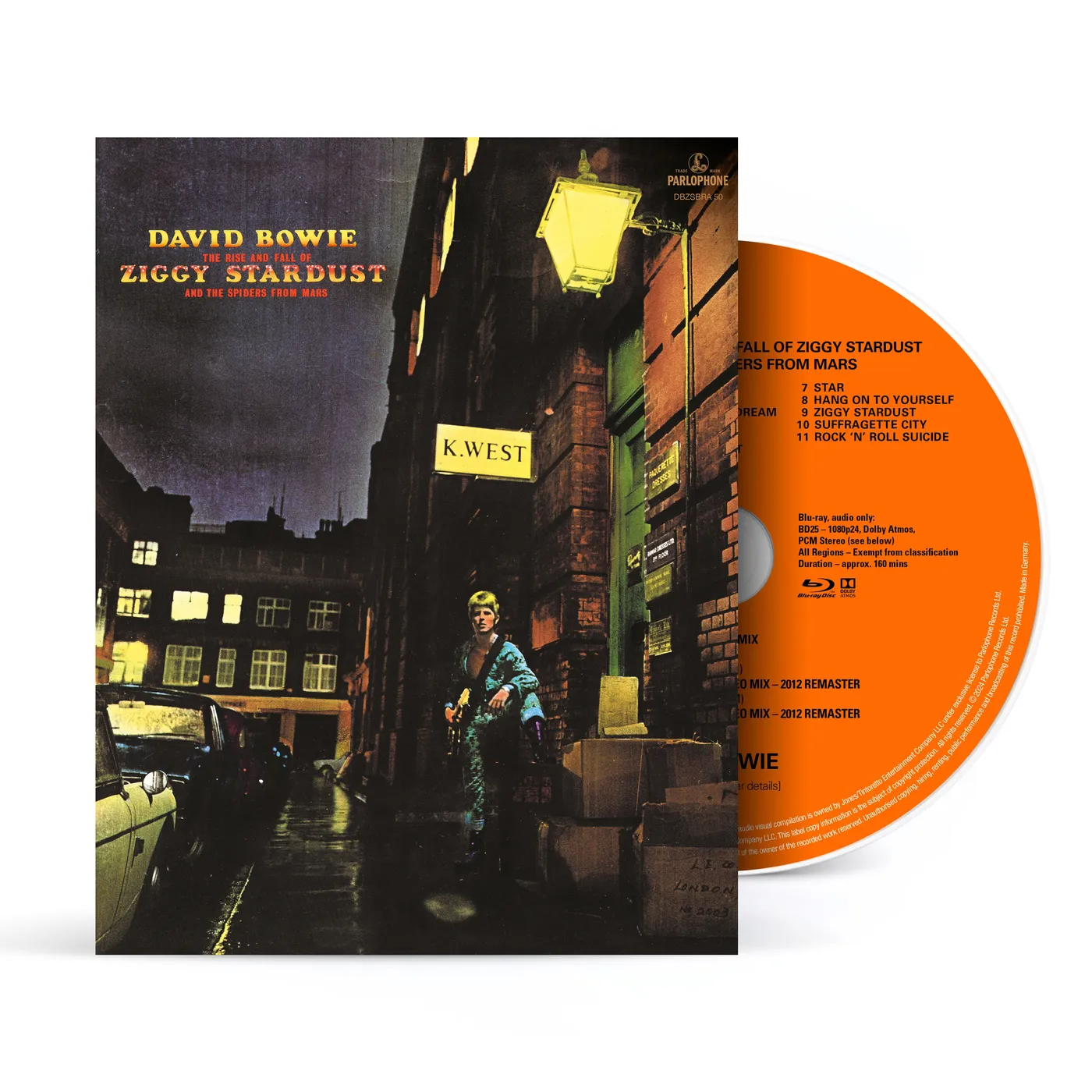 David Bowie The Rise and Fall of Ziggy Stardust and the Spiders from Mars (Atmos) (Blu-ray)