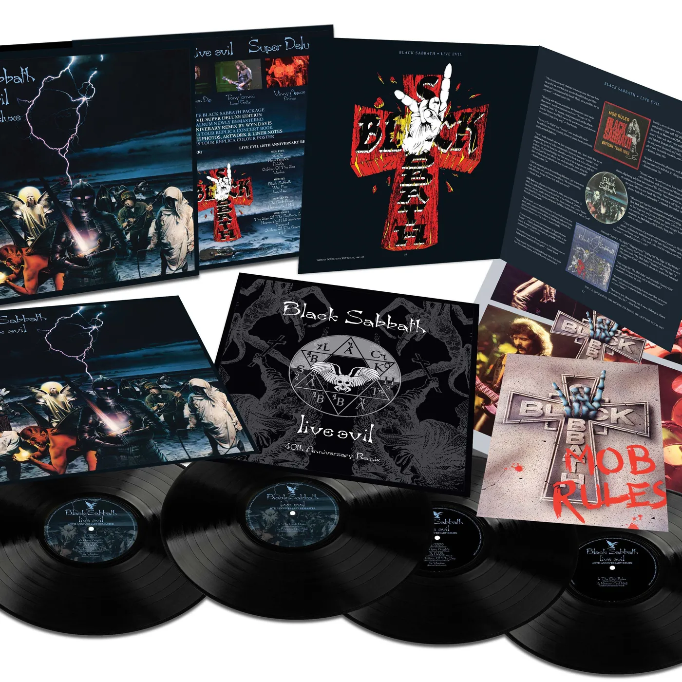 Black Sabbath Live Evil (Super Deluxe Edition) (4LP) (Vinyl)