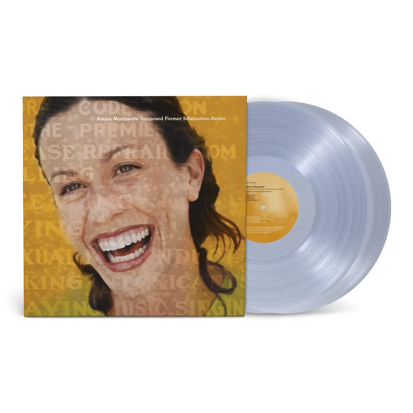 Alanis Morissette Supposed Former Infatuation Junkie (Thank U Edition) (Crystal Clear 2LP) (Vinyl)
