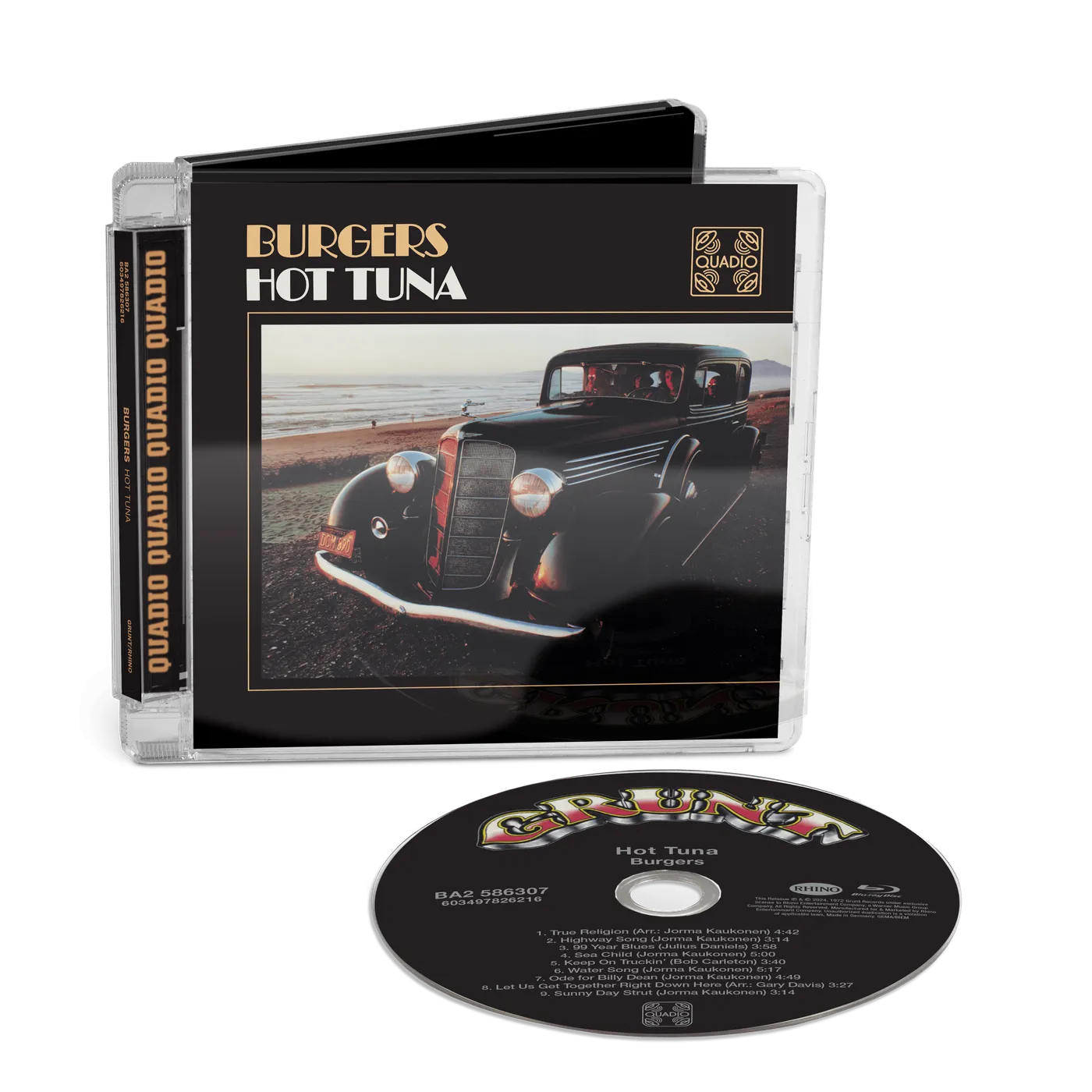 Hot Tuna Burgers (QUADIO) (BLU-RAY AUDIO)