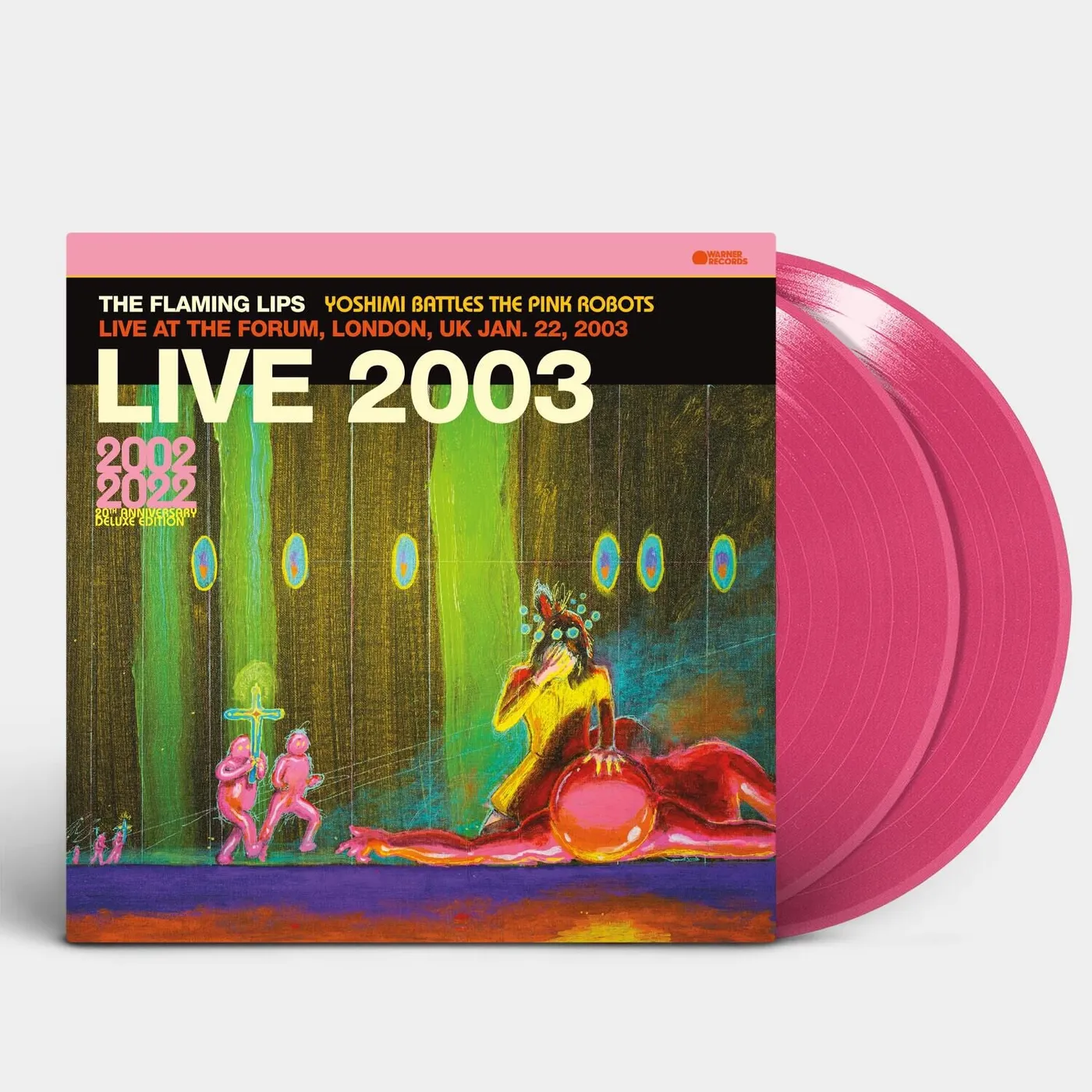 The Flaming Lips Live at The Forum, London, UK, January 22, 2003 (BBC Radio Broadcast) (2LP, Pink Vinyl)