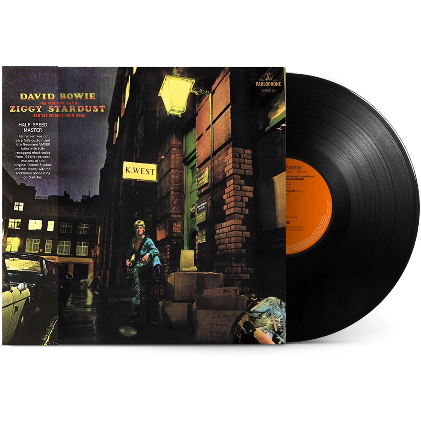 David Bowie The Rise and Fall of Ziggy Stardust and the Spiders from Mars (50th Anniversary Half Speed master)