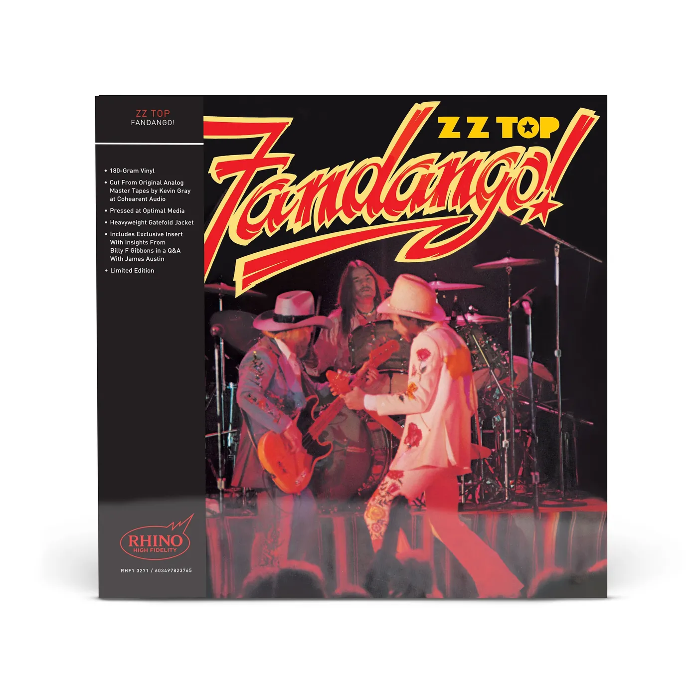 ZZ Top Fandango! (Rhino High Fidelity) (Unnumbered) (Vinyl)