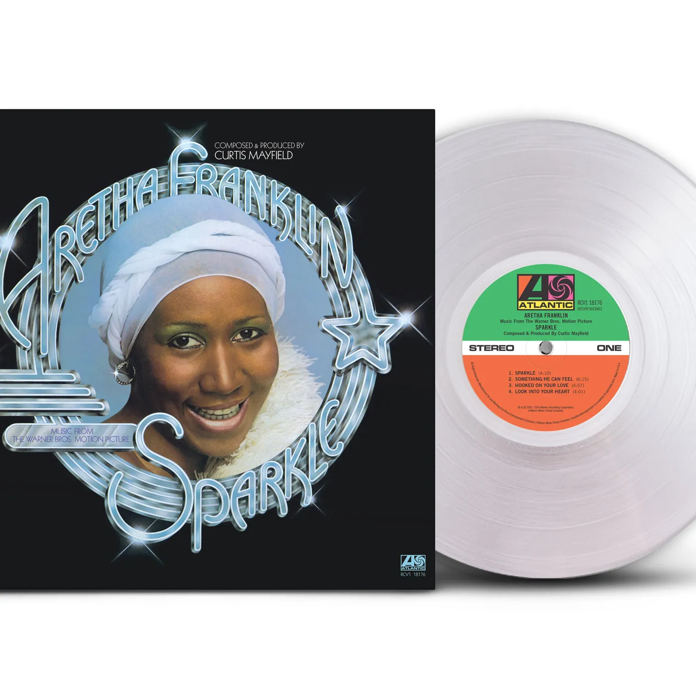 Aretha Franklin Sparkle (Clear Vinyl)