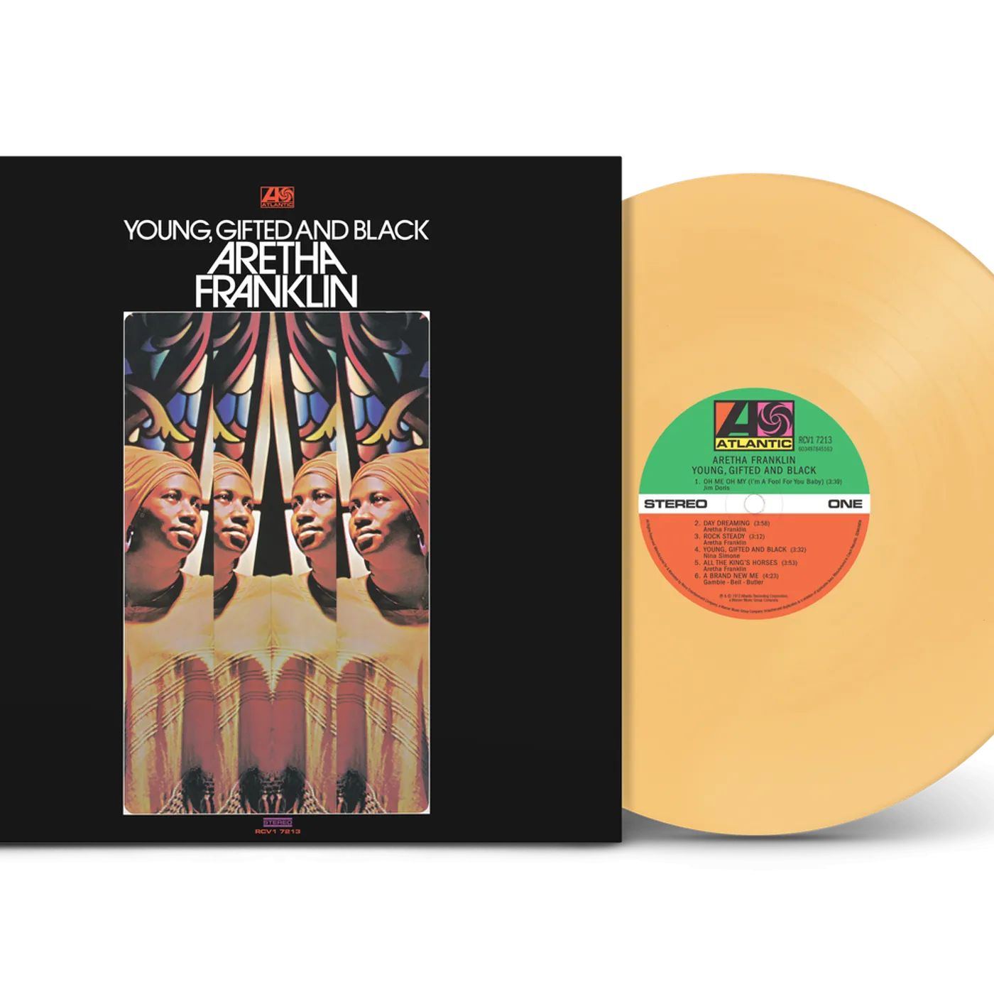 Aretha Franklin Young, Gifted And Black 1LP Opaque Mustard Yellow (Vinyl)