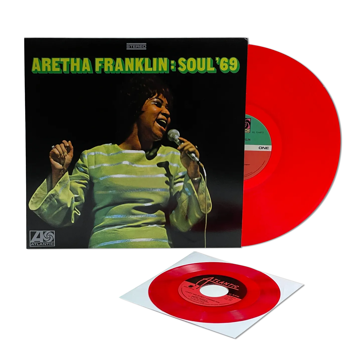 Aretha Franklin Soul '69 + Bonus [Mono] 7"* (Rhino Red Vinyl)
