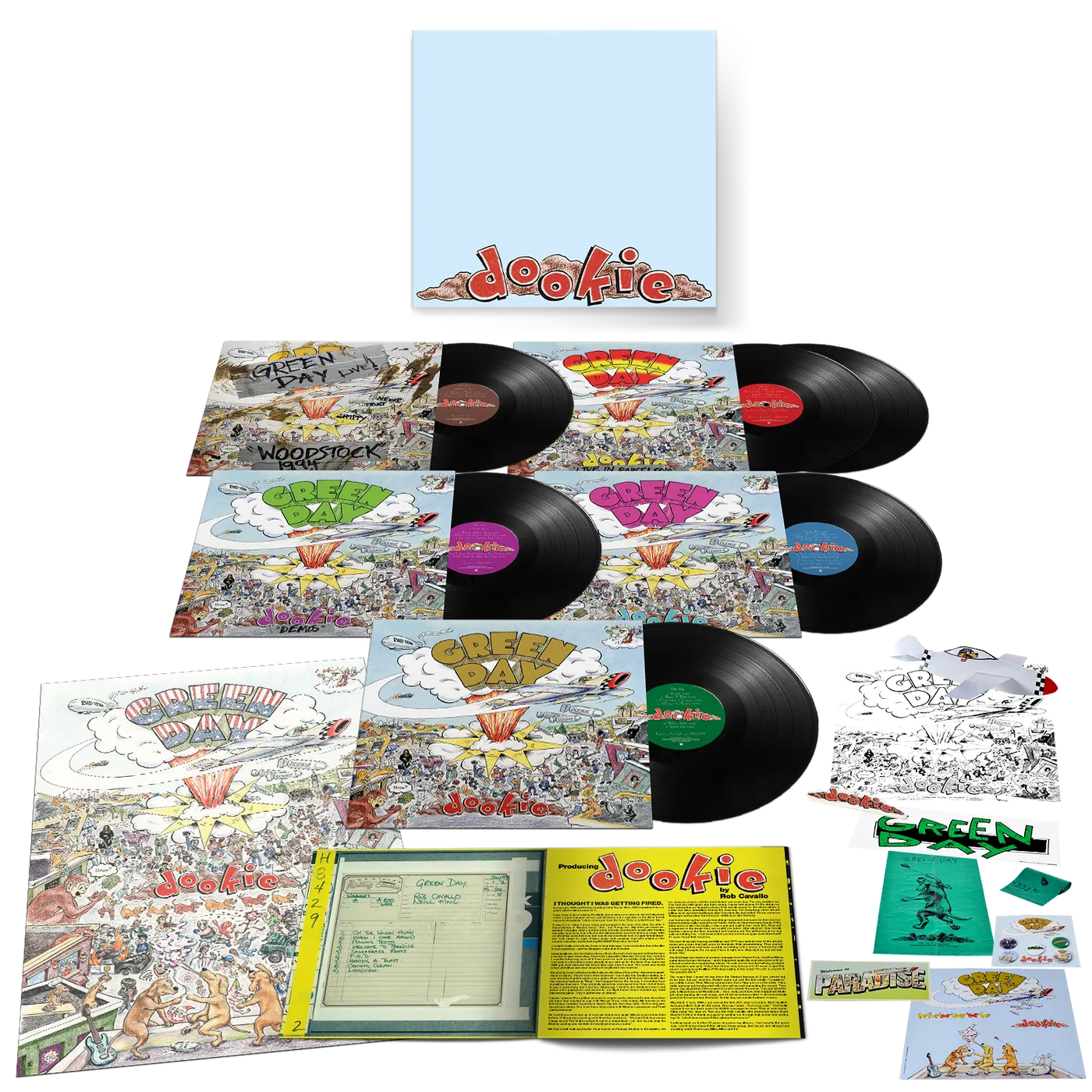Green Day Dookie 30th Anniversary Black Vinyl Box Set