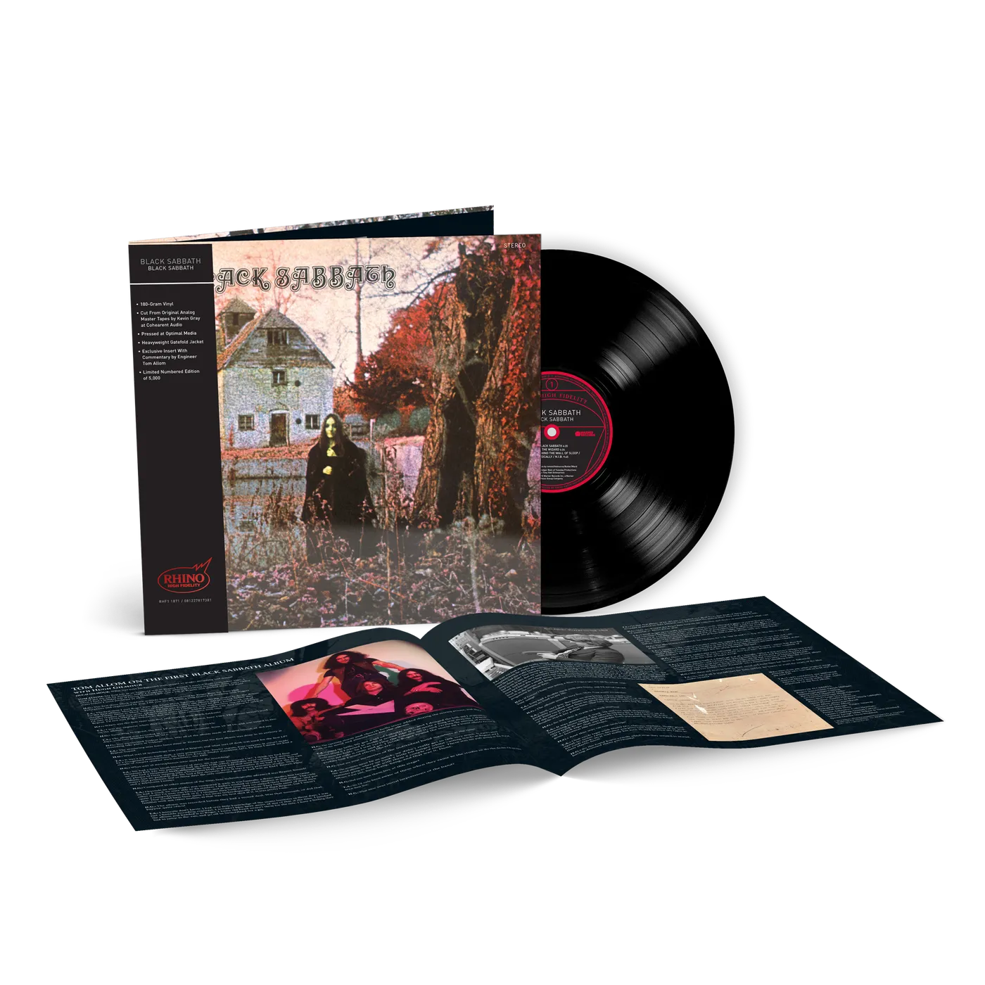 Black Sabbath (Rhino High Fidelity) (Unnumbered) (Vinyl)