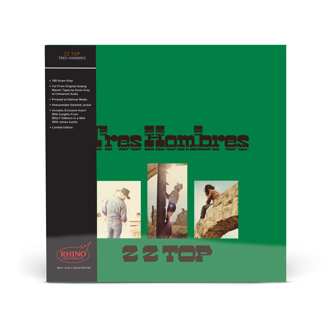 ZZ Top Tres Hombres (Rhino High Fidelity) (Unnumbered) (Vinyl)