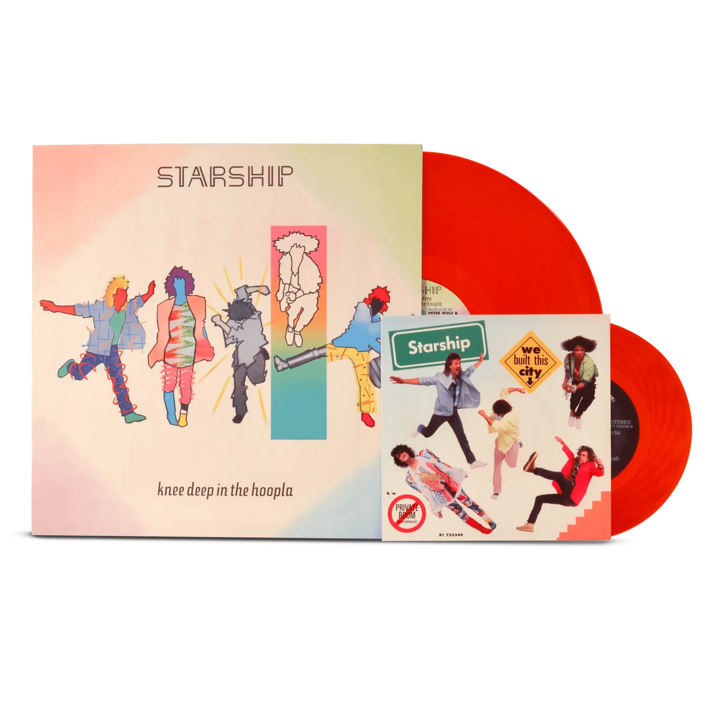 Starship Knee Deep In The Hoopla + Bonus 7" (Rhino Red Vinyl)
