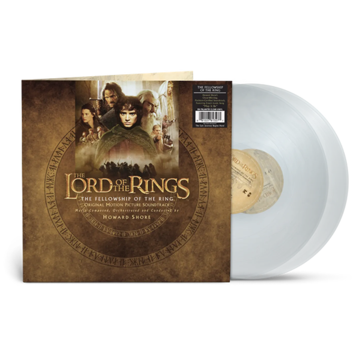 Howard Shore The Fellowship Of The Ring (2LP, Palantir Clear)