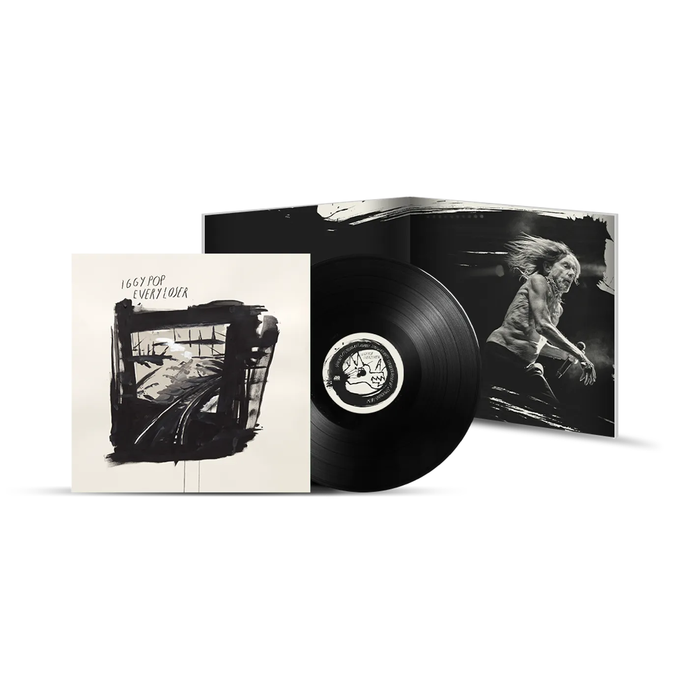 Iggy Pop EVERY LOSER Black Vinyl