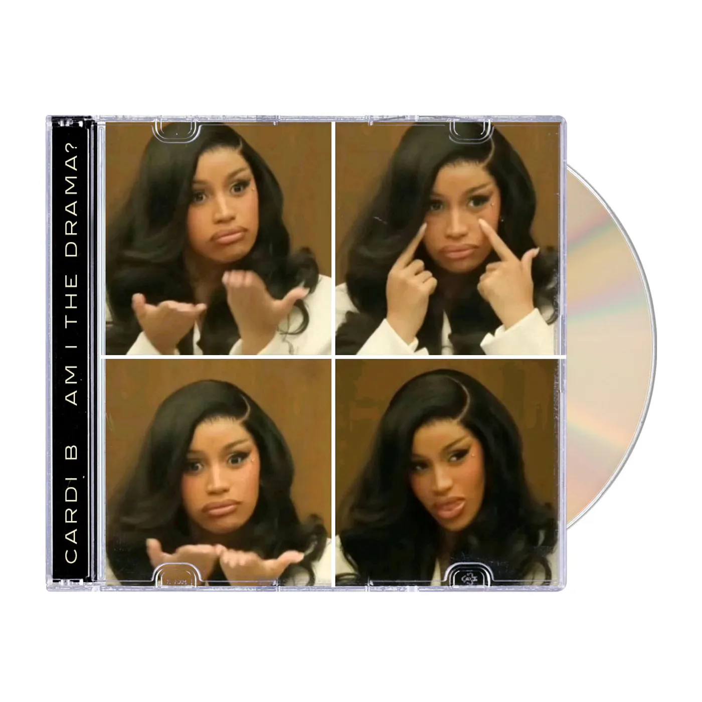 Cardi B AM I THE DRAMA? Courtroom Edition 2 CD