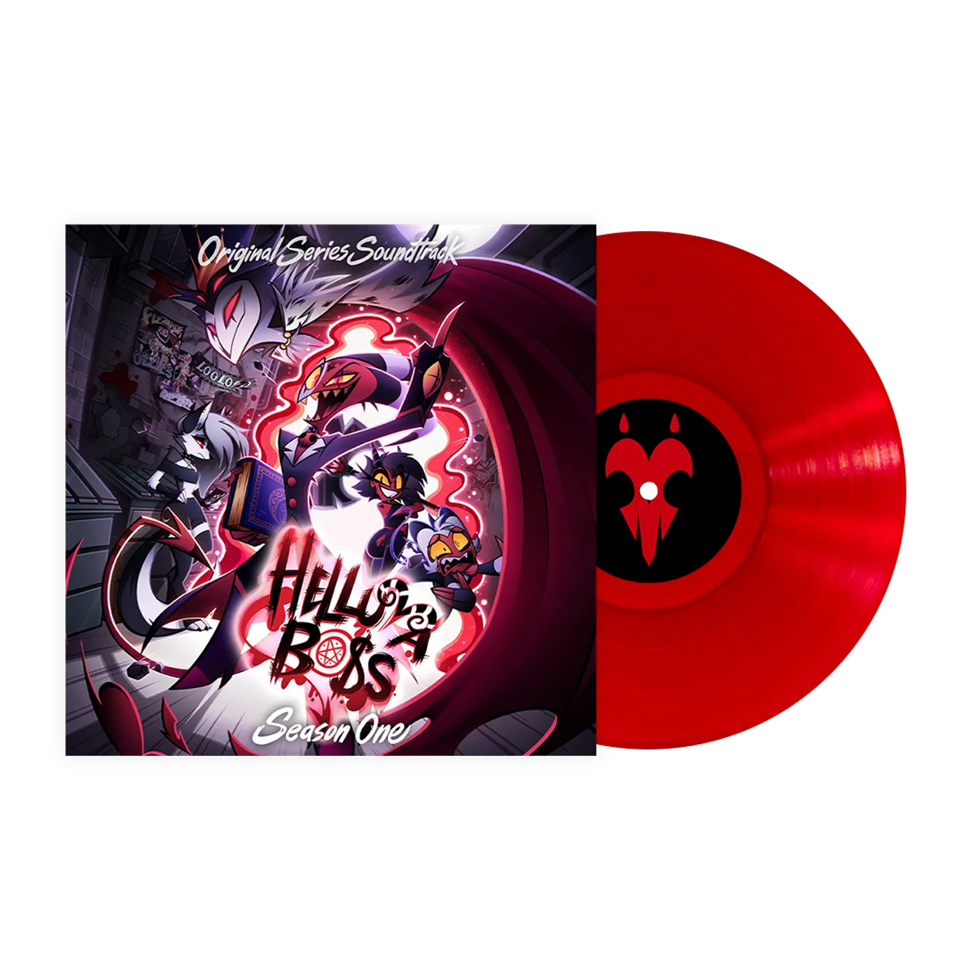 Hellaverse Helluva Boss: Season 1 (Original Soundtrack) - Imp Red Clear Vinyl