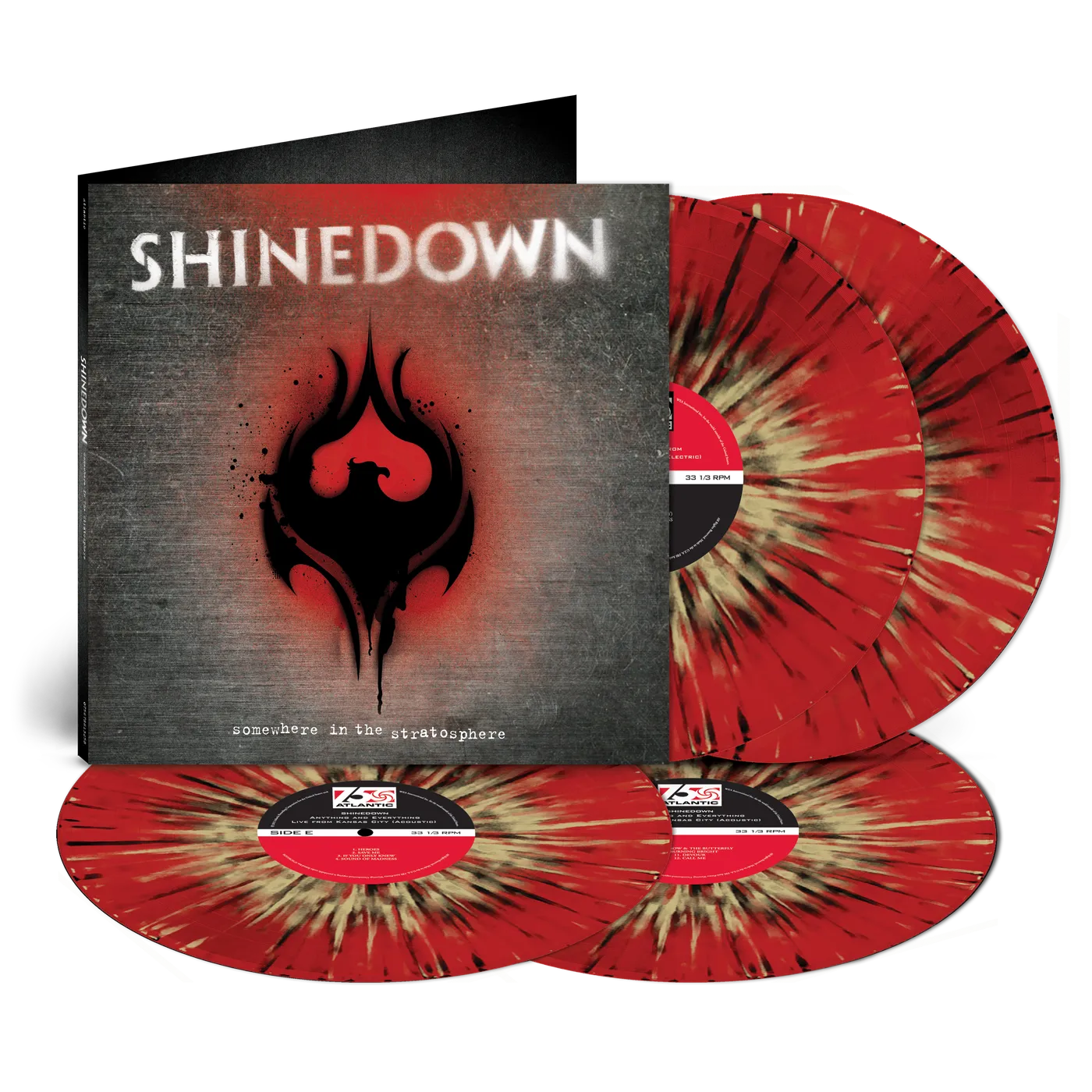 Shinedown Somewhere in the Stratosphere 4LP Vinyl