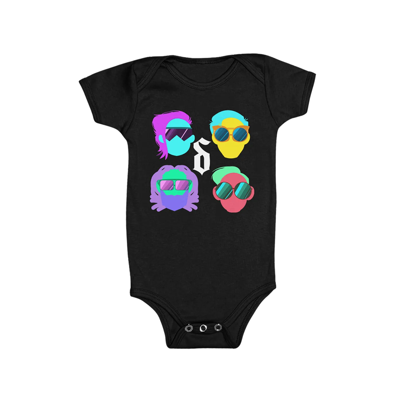 Shinedown Retro Onesie