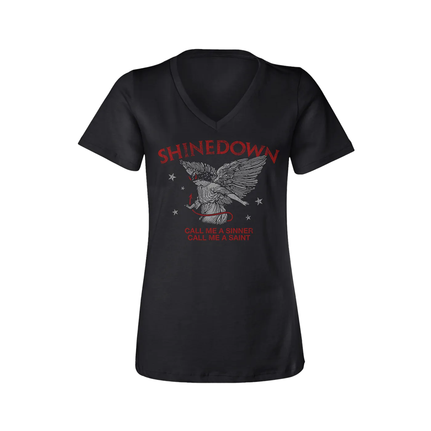 Shinedown Call Me Ladies V-Neck
